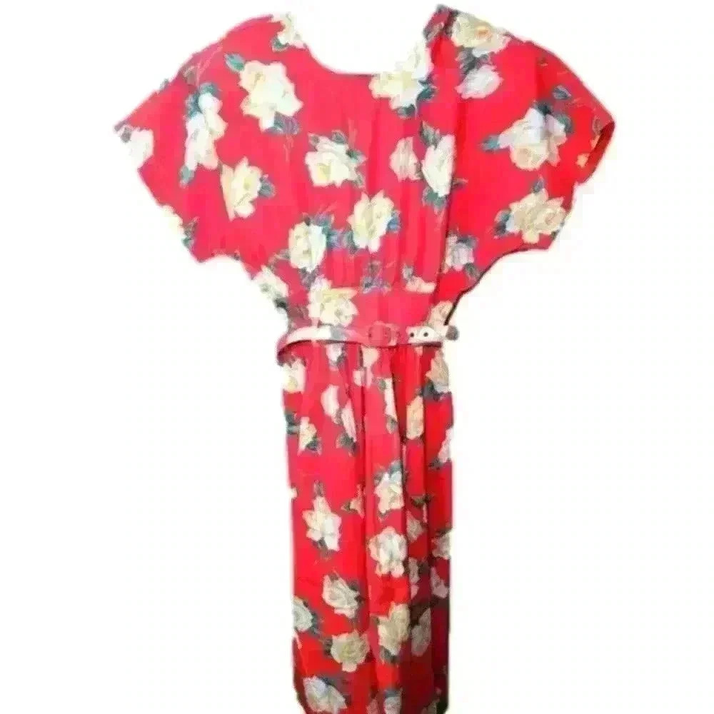 VTG Carol Anderson sz 11/12 long floral dress